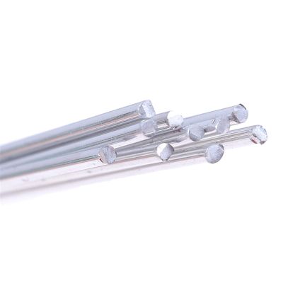 Low-Temperature Aluminum Welding Rods, Silver-Colored, 1.6–3.2 mm, 50 cm, 10 Pieces (2 mm)
