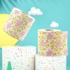 Mikikit 3 Rolls Decorative Bamboo Toilet Paper with Floral Pattern for Bathrooms and Celebrations, Printed and Durable view 4