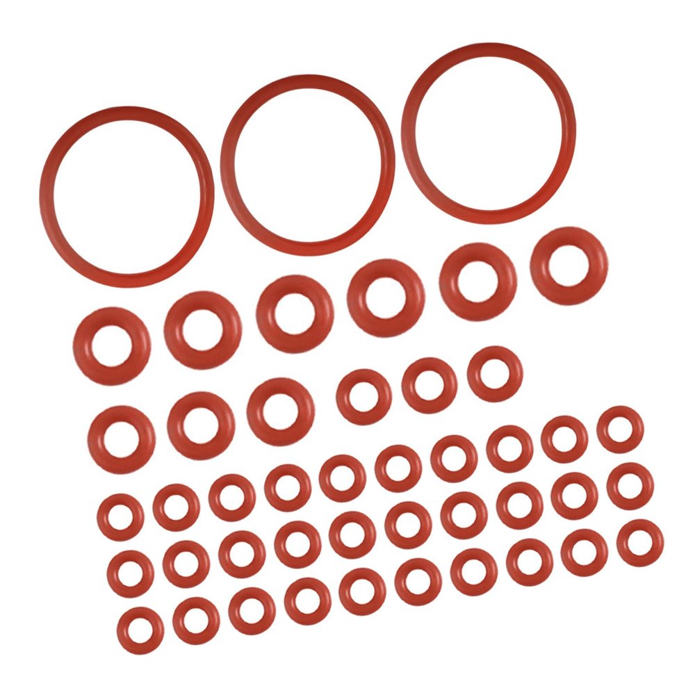 kwoifioy 45-Piece Silicone O-Ring Seal Maintenance Set