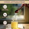 6-Piece Wooden Honey Dipper Set view 4