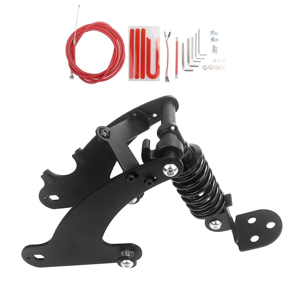 Haodream Electric Scooter Rear Suspension, Universal Rear Spring Shock Absorber