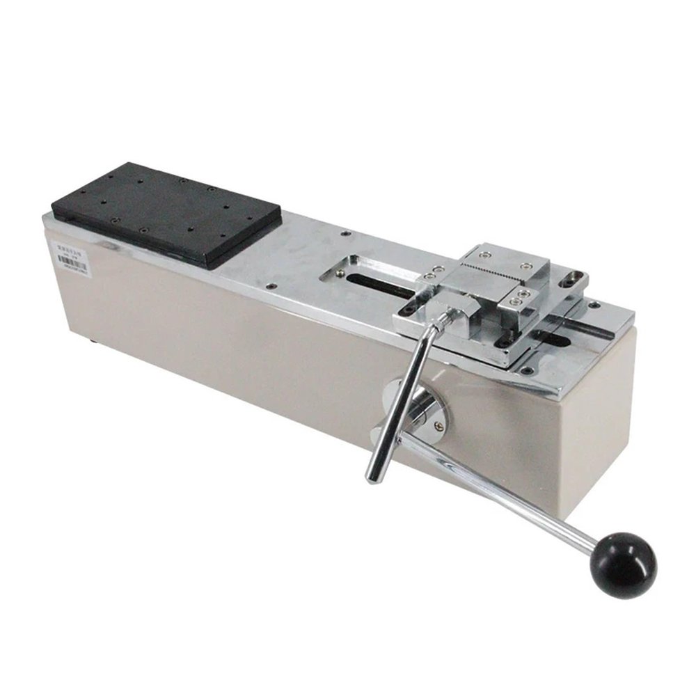 500N HPH Cable Harness Connector Pull Tester, Manual Tensile Testing Machine with Horizontal Digital Display Force Gauge Test Stand (Bracket Fixture)