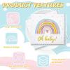 Boho Rainbow Napkins for Birthday & Baptism view 3