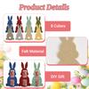 GAZIL 8-Piece Felt Easter Bunny Money Gift Set view 3