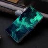 BLOTECH Flip Wallet Case for Xiaomi 13 Lite, PU Leather Stand Cover with Card Slots, Green Aurora view 4