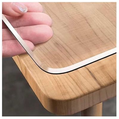 Clear Transparent Table Cover 0.15 mm, 120 x 260 cm