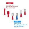 LLBOGRGGN 360-Piece Assorted Wire Lug, Ring Crimp & Insulated Spade Terminal Set view 2