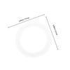 HOMSFOU 4-Pack Silicone Heater Gaskets, 2-Inch O-Ring Flat Seals for Spa Heaters view 2