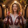 Multifunctional Mesh Coaster, Silicone Wine Carrier & Storage Bag view 2