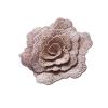 Embroidered Floral Appliqué Patches for Sewing or Ironing On, Multicolor (Pink) view 1