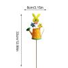Ungtyb Easter Watering Can Garden Stake view 2