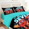 Sepustas Kids Meme 67 Italian Brainrot Six Seven 6 7 Kids' Microfiber Bedding Set, Super Soft, 155 x 220 cm, 2 Pillowcases view 4