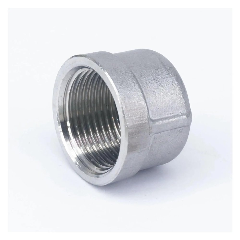 ICXLPMC 3/4" BSP Female-Thread 304 Stainless Steel Pipe Fitting, Countersunk Round-Head Socket, 2.5 MPa Operating Pressure