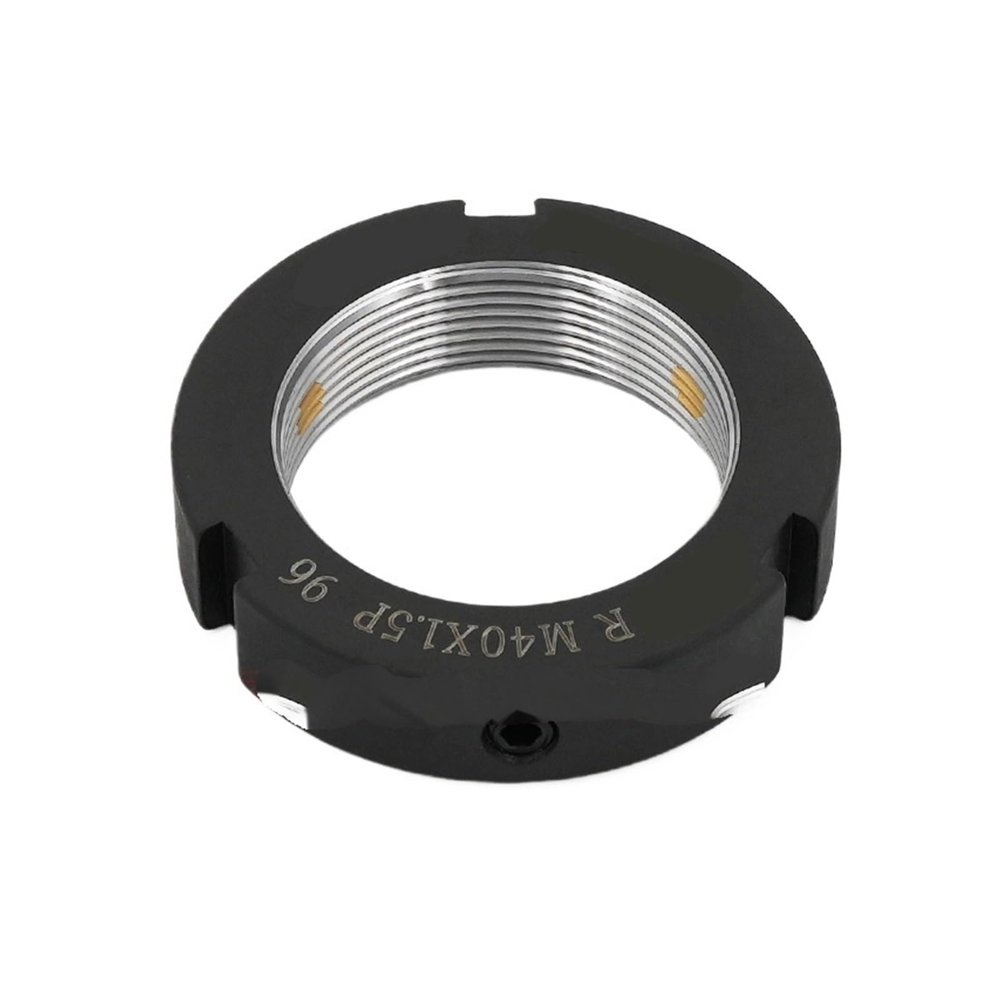 Radial Precision Lock Nut, 1 pc, M6M56, R-Type, Steel, Anti-Backout, 0.52 mm Pitch (R-M20x1.0)