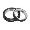 Radial Precision Lock Nut, 1 pc, M6M56, R-Type, Steel, Anti-Backout, 0.52 mm Pitch (R-M20x1.0) view 3
