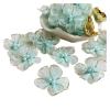 Embroidered Applique Trim, 10-Piece Flower Beaded Embroidery Patches, Multicolor, 4 cm, for Dresses, Bags and Headwear (Blue) view 1