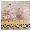 Embroidered Applique Trim, 10-Piece Flower Beaded Embroidery Patches, Multicolor, 4 cm, for Dresses, Bags and Headwear (Blue) view 2