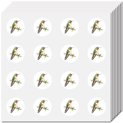 CREATCABIN 128 Pcs Hummingbird Stickers