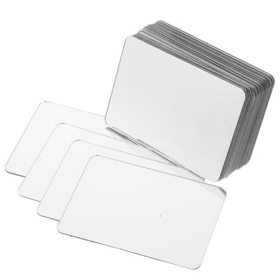 20 Acrylic Mirror Tiles for Students and Children, Easy to Shape