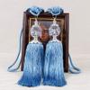 NDLHXKFRP Tassel Curtain Tiebacks, Faux Crystal, Multicolor, 2-Piece Set (Coffee) view 4
