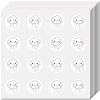 CREATCABIN 128 Pcs Cartoon Cloud Stickers view 1