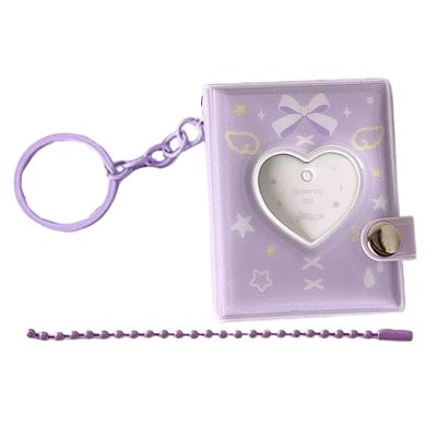 Small Photo Book | Portable Holder with Cute Keychain