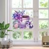 MAXBYE Diamond Painting Pendant Purple Coffee Cup view 4