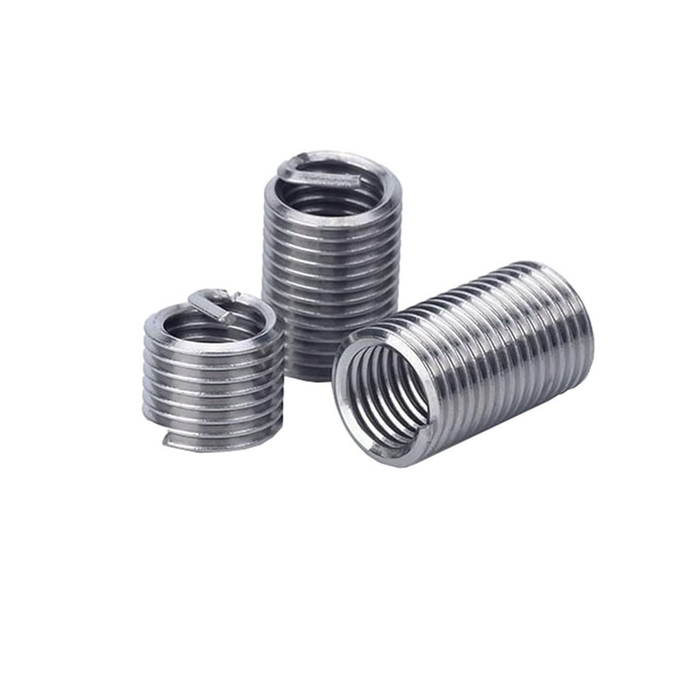 XXHNBF 210-Piece M6–M16 Stainless Steel Wire Thread Insert Repair Set (M8 × 1 × 1.5D, 10 Pieces)