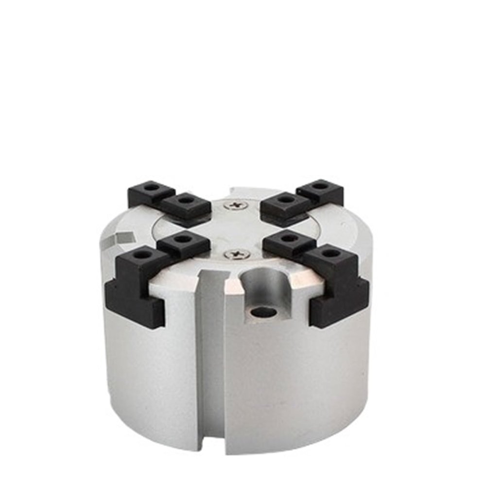 1-Piece MHS Series Parallel Pneumatic Gripper, MHS2/MHS3/MHS4, 2-Jaw and 3-Jaw, 20D MHS4