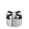 1-Piece MHS Series Parallel Pneumatic Gripper, MHS2/MHS3/MHS4, 2-Jaw and 3-Jaw, 20D MHS4 view 1