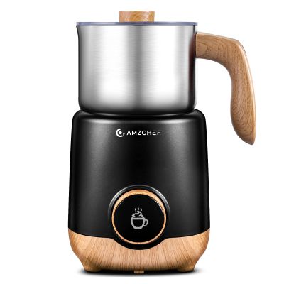 AMZCHEF 600 ml Milk Frother, 8-in-1 with Induction