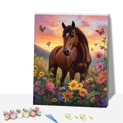 NANJDIAN Paint by Numbers for Adults with Frame