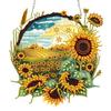 MAXBYE Diamond Painting Art Pendant - Sunflowers view 1