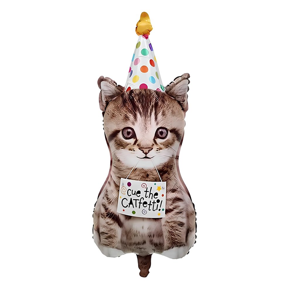 XXL Cat Party Foil Balloon