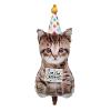 XXL Cat Party Foil Balloon view 1