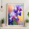 NANJDIAN Paint by Numbers for Adults with Frame (Flower) view 2