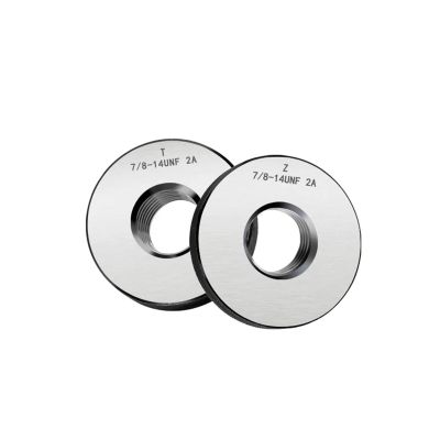 2A TZ Thread Ring Gauge Set, Metric and Standard UNC/UNF/UNS Limits (12-24 UNC)