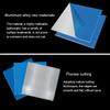 UYSSJTGAZ 1-Piece 1060 Aluminum Sheet, Cut-to-Size Material for Welding, Crafts & Industry (200 × 200 × 0.6 mm) view 3