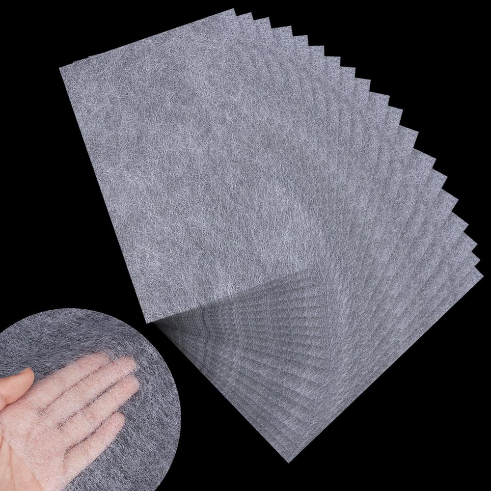 letsinstyle 20 Sheets Fusible Interfacing