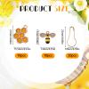 letsinstyle 20-Piece Honeycomb Stitch Markers view 2