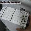 Folding PVC Bathtub Cover with Tray and Shower Shelf view 3