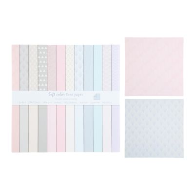 Scrapbook Paper Set, 24 Double-Sided Sheets