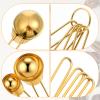 4-Piece Gold Stainless Steel Measuring Spoon Set view 4