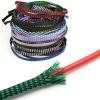 1/5/10 m Braided Cable Sleeve, 4/8/12 mm, Expandable PP/Cotton, Red Black, 8 mm, 5 m view 4