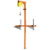 Air Conditioner Installation Lifting Hoist with Lifting Bracket and Manual Cable Winch view 3