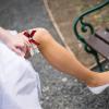 Bridal Garter with Romantic Bow Design view 3