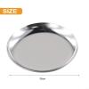 Comgooldool Round Stainless Steel Tray view 2