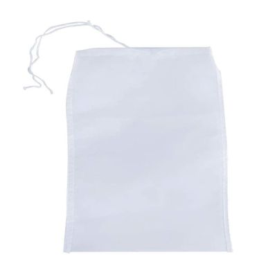 Reusable Bag Filter: 300 Mesh Fine Nylon Strainer Bag 20 x 30 cm for Nut Milk