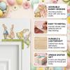 Easter Bunny Wooden Decoration view 3