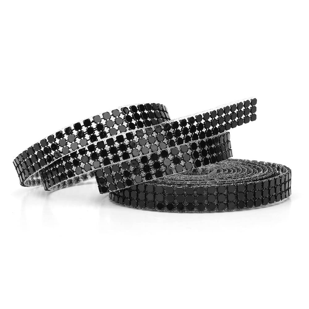 Akozon 1.5M 3 Rows Aluminum Mesh Trim